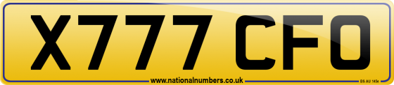 X777 CFO