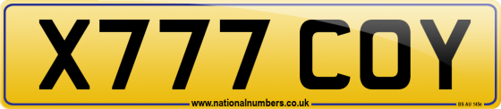 X777 COY