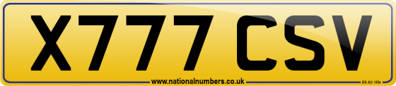 X777 CSV