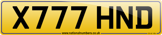X777 HND