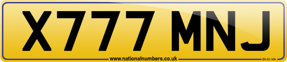 X777 MNJ