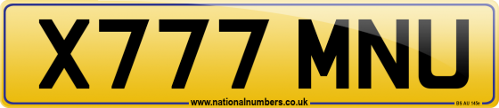 X777 MNU