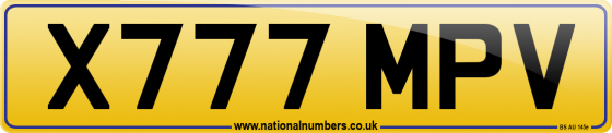 X777 MPV