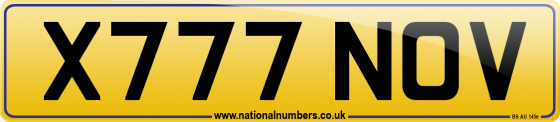 X777 NOV