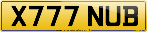 X777 NUB