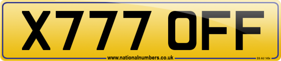 X777 OFF