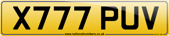 X777 PUV