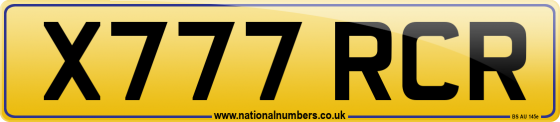 X777 RCR