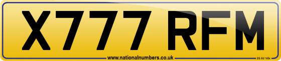 X777 RFM