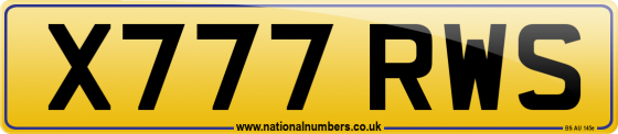 X777 RWS