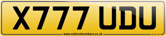X777 UDU