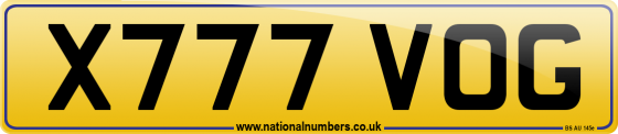 X777 VOG