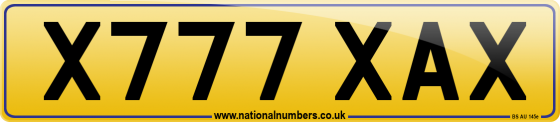 X777 XAX