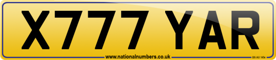 X777 YAR
