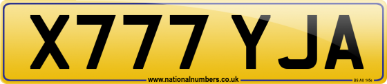 X777 YJA