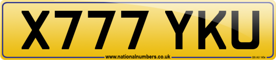 X777 YKU