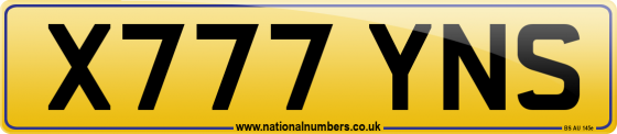 X777 YNS