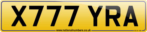 X777 YRA