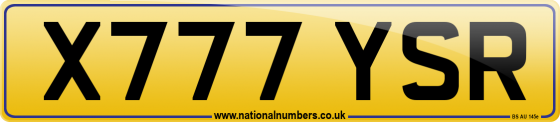 X777 YSR