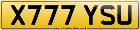 X777 YSU