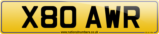 X80 AWR