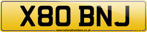 X80 BNJ