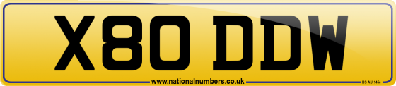 X80 DDW
