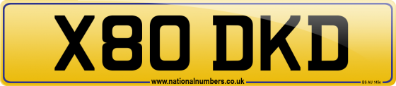 X80 DKD