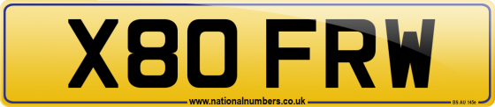X80 FRW