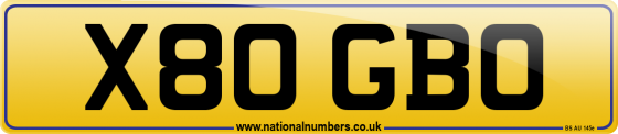 X80 GBO