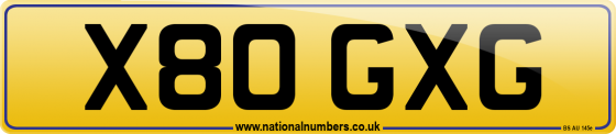 X80 GXG