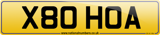 X80 HOA