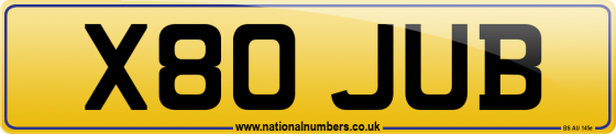 X80 JUB