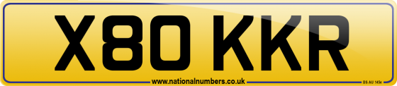 X80 KKR
