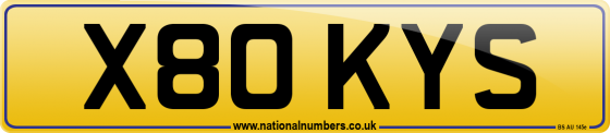 X80 KYS