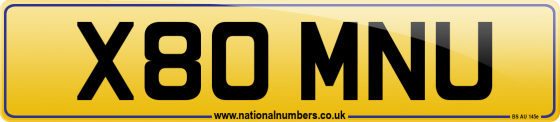 X80 MNU
