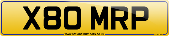 X80 MRP