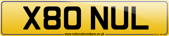 X80 NUL