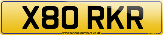 X80 RKR