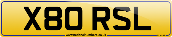 X80 RSL