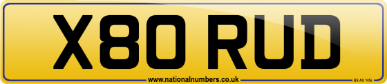 X80 RUD