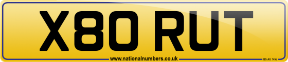 X80 RUT