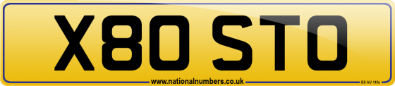X80 STO