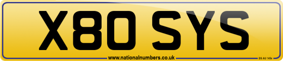 X80 SYS