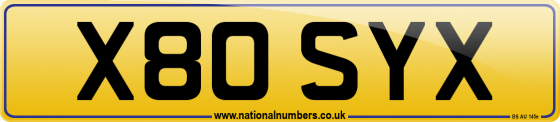 X80 SYX