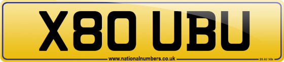 X80 UBU