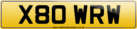 X80 WRW