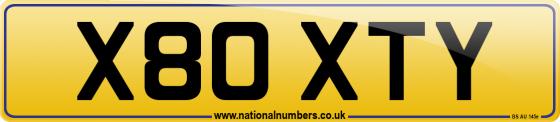 X80 XTY