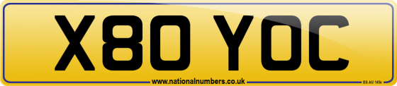 X80 YOC