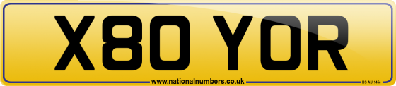 X80 YOR